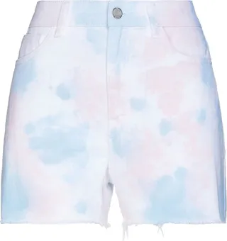 Denim Shorts White