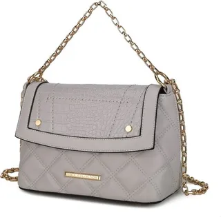 MKF Collection by Mia K Danna Shoulder Bag - Grey