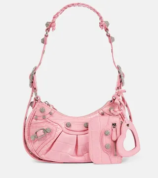 Le Cagole XS leather shoulder bag