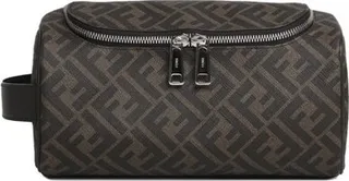 Fendi FF-Patterned Zipped Wash Bag