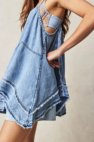 Corinna Denim Tunic by Free People