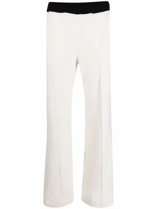 Colour-Block Terrycloth Track Pants