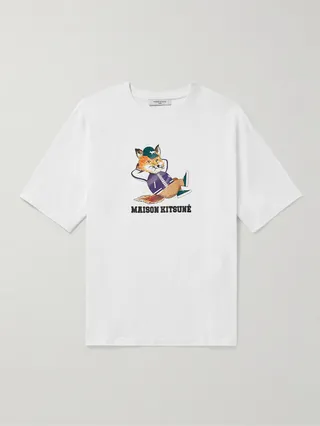 Logo-Print Cotton-Jersey T-Shirt