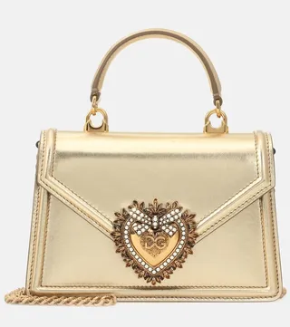 Devotion Small leather shoulder bag