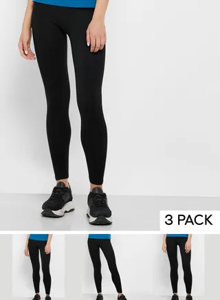 3 Pack Essential Leggings