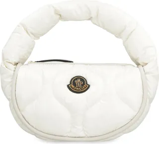 Delilah Padded Techno Fabric Handbag