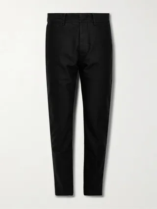 Slim-Fit Cotton Chinos