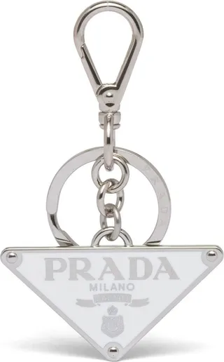 Logo-Plaque Clasp-Fastening Keyring
