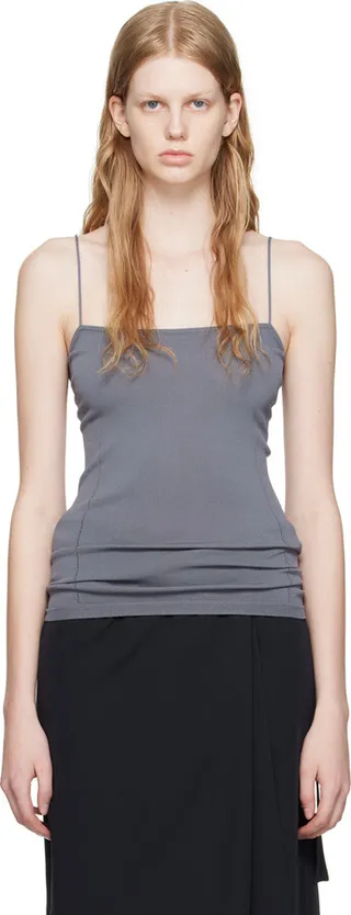 LEMAIRE Gray Darted Camisole