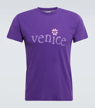 Venice printed cotton T-shirt