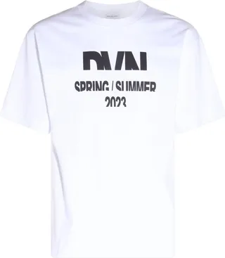 Dries Van Noten Graphic Printed Crewneck T-Shirt
