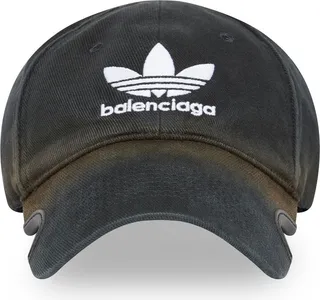 X Adidas Logo-Embroidered Cut-Out Cap
