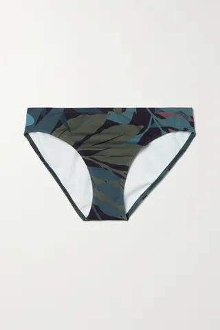 Eres - Liege Scarlett Printed Bikini Briefs - Black