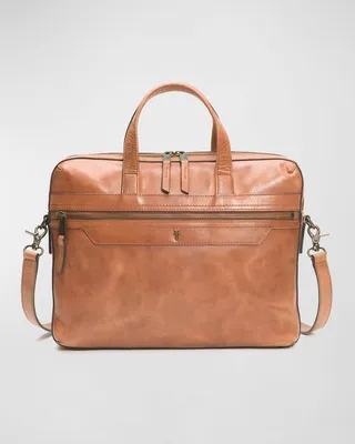 Men's Holden Slim Leather Briefcase