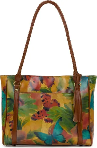 Patricia Nash Cameley Leather Tote