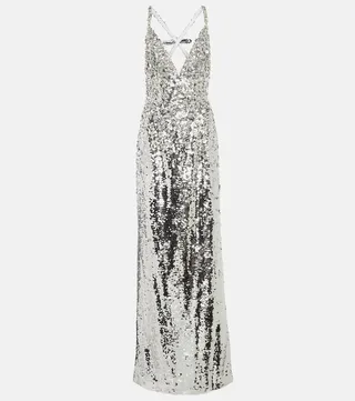 Embellished gown