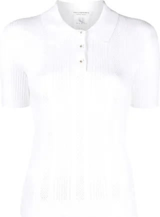 Knitted Polo Shirt