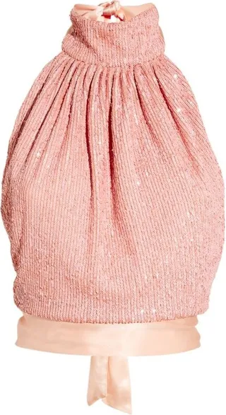 Harmur Sequin Halterneck Classic Top