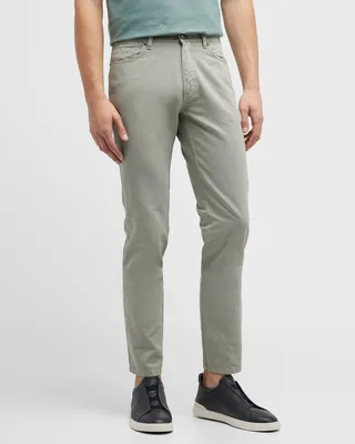 Men's Slim Fit 5-Pocket Pants