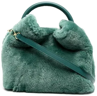 Baozi shearling tote bag