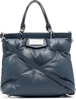 Glam Slam quilted tote bag