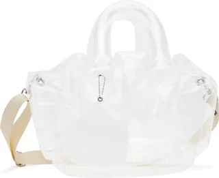 Acne Studios Transparent Inflatable Shoulder Bag