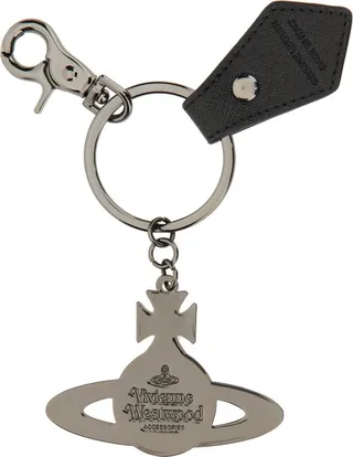 Vivienne Westwood Orb Plaque Keyring