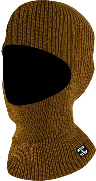 MUK LUKS Ruff and Tuff 1 Hole Mask - Black