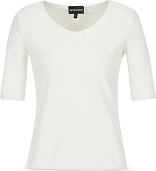 Emporio Armani Jacquard V-Neck Jumper