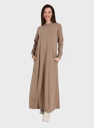 Crew Neck Dress