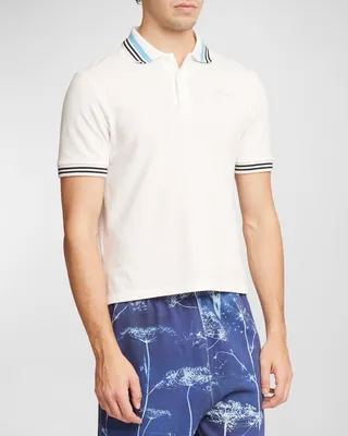 x Paula's Ibiza Men's Bubble Logo Polo Shirt