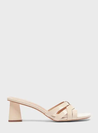 Open Toe Low Heel Sandals