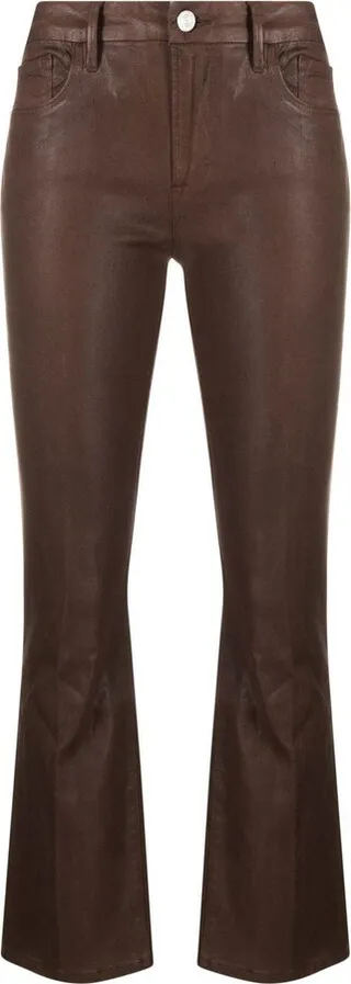 Le Crop Mini bootcut jeans