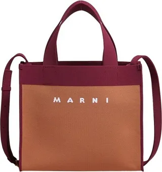 Small Jacquard Tote Bag