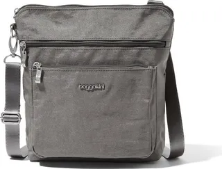 Baggallini Modern Large Pocket Crossbody Bag - Grey
