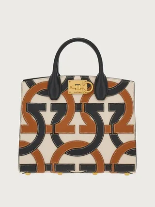 Ferragamo Women Ferragamo Studio Box bag Multicolor