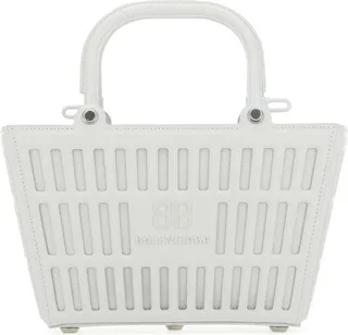 Balenciaga Logo Detailed Small Tote Bag