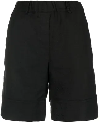 Elasticated Waist Silk Shorts