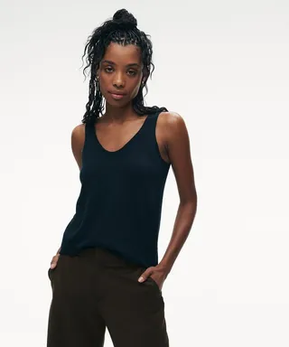 Fancy Cashmere Tank