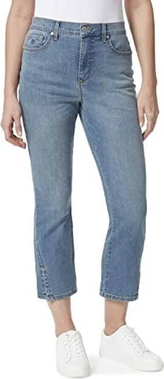 Gloria Vanderbilt Women's Amanda Slim Boot Cut High Rise Crop