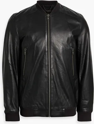 Lammas leather bomber jacket