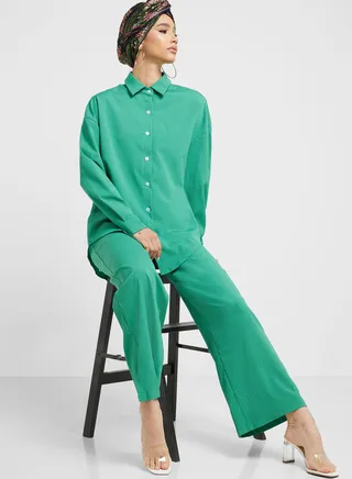 Classic Shirt And Pant Set