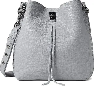 Rebecca Minkoff Darren Shoulder Bag (Smoke) Handbags
