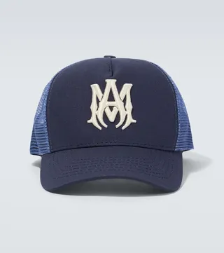 Logo canvas and mesh cap