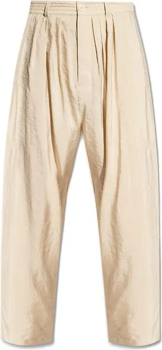 Lemaire Pleated Straight Leg Pants