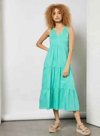 Tiered Maxi Dress