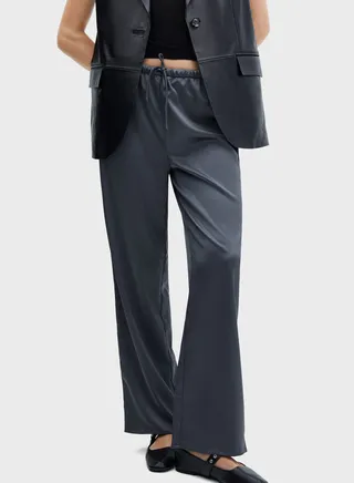 Flared High Waist Pants