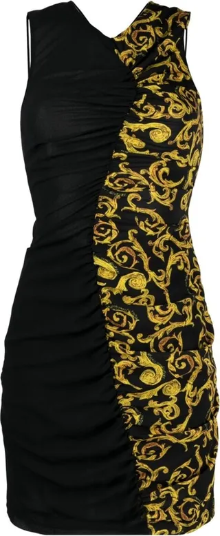 Sketch Couture-print minidress