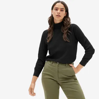 The Organic Cotton Turtleneck Waffle Tee