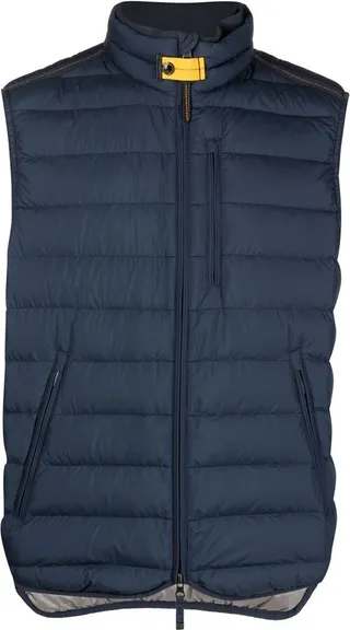 Quilted-Finish Zip-Up Gilet